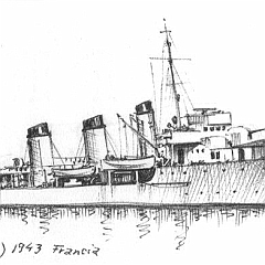 1943 - Cacciatorpediniere FR 23 - ex 'Tigre'
